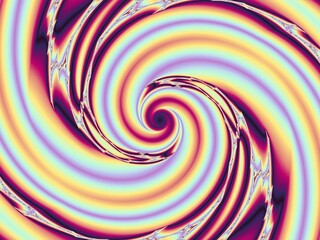 Fototapeta na wymiar Abstract Spiral Digital Art Background Wallpaper