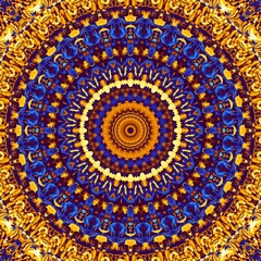 Abstract fractal pattern. Abstract symmetric pattern