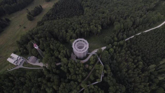 Baumwipfelpfad am Gr&uuml;nberg in &Ouml;sterreich