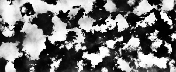 抽象的　水墨画　パターン