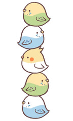 インコたちのタワー