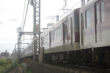 近鉄名古屋線の通勤電車