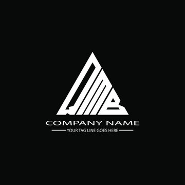 QMB letter logo creative design. QMB unique design
