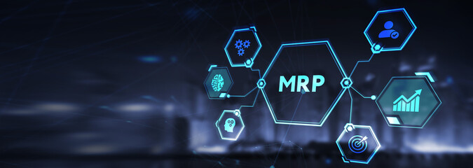 MRP Material Requirement planning Manufacturing Industry Business Process automation.