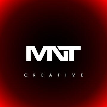 MNT Letter Initial Logo Design Template Vector Illustration