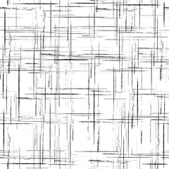 seamless pattern with grunge line and shapes