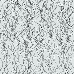 seamless pattern with grunge line and shapes