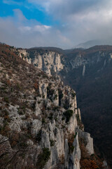 beautiful canyon Vela Draga, Croatia