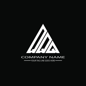 QQQ letter logo creative design. QQQ unique design