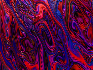 Obraz premium Abstract 3D Art Liquid Paint Background 