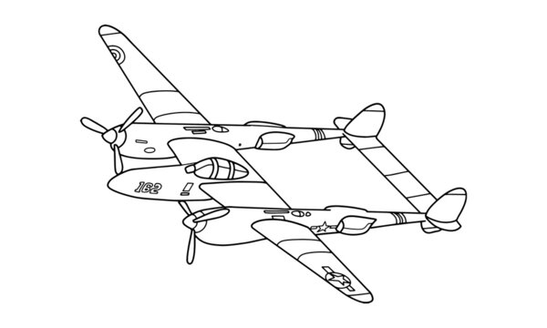 16 934 Best Airplane Sketch Images Stock Photos Vectors Adobe Stock