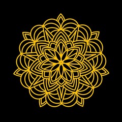 Simple Mandala Shapes, Mandala. Outline. Decorative antique elements. Oriental pattern, illustration. Islamic, Arabic, Indian, Moroccan, Spanish, Turkish, Pakistani, Asia.