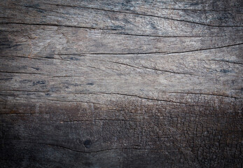 Vintage of crack old wood nature texture background for design