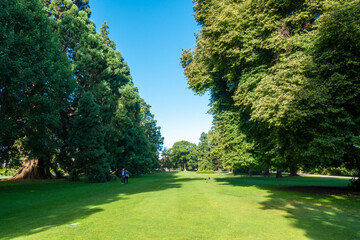 ニュージーランドのクライストチャーチの観光名所を旅行している風景 Scenes from a trip to the sights of Christchurch, New Zealand.