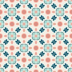 Seamless pattern ornament. Abstract shape modern design ready for print