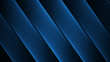 Abstrakter Hintergrund 4k blau hell dunkel Wellen und Linien