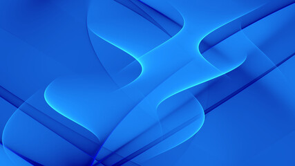 Abstrakter Hintergrund 4k blau hell dunkel Wellen und Linien Muster