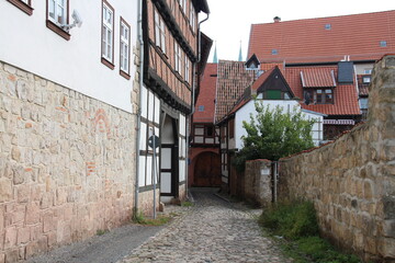 Quedlinburg, Alemania. Precioso pueblo aleman para disfrutar de sus calles empedradas y sus casas entramadas.