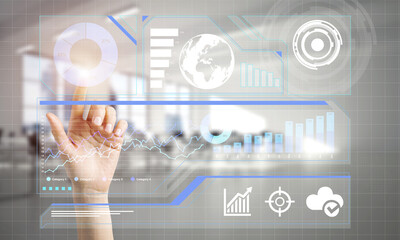 Concept of using modern technologies for business globalization and networking