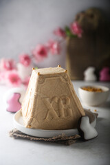 Traditional Russian Orthodox Easter dessert