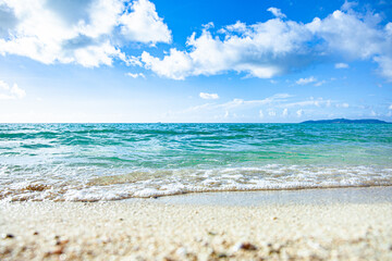 沖縄の綺麗なビーチ