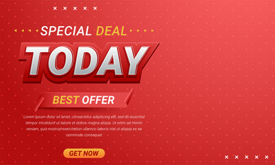 Sale banner template background