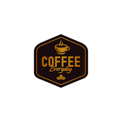 Coffee Everyday  Logo Design