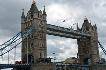 Fototapeta na wymiar イギリスロンドンのタワーブリッジ