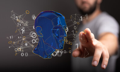 Brain head human mental idea mind