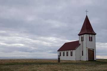 Fototapeta premium church on the hill