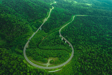 三国峠　北海道　夏