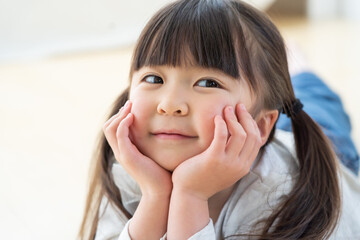 日本人　子供　ポートレート