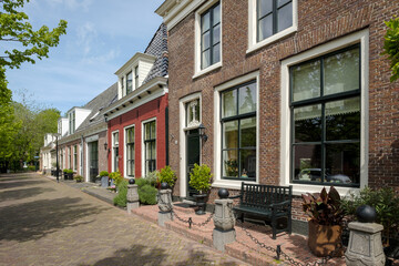 Fototapeta na wymiar Franeker, Friesland Province, The Netherlands