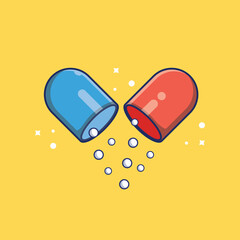 medicine pharmacy sickness vitamin drug dose Flat Icon
