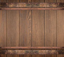 wooden barrel  background