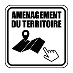 Logo aménagement du territoire.