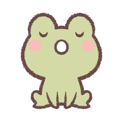 歌うカエル1