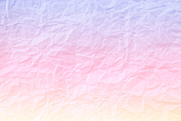 colorful wrinkled paper texture, abstract vector colorful background