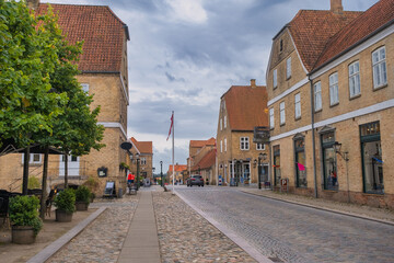Christiansfeld Moravian community homes in Denmark