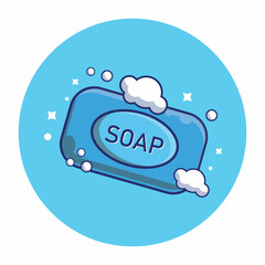 Soap Flat Icon Vector Design