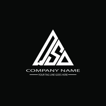 QSD letter logo creative design. QSD unique design, QSO letter logo creative design. QSO unique design