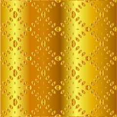 Gold metal texture background vector illustration 