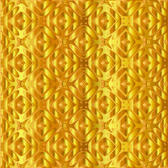 Geometric vector pattern with yellow and white gradient. gold ornament for wallpapers and backgrounds.