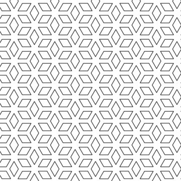 seamless geometric pattern with diamond shape