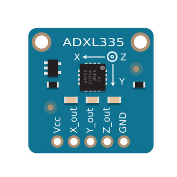 Accelerometer sensor ADXL335 