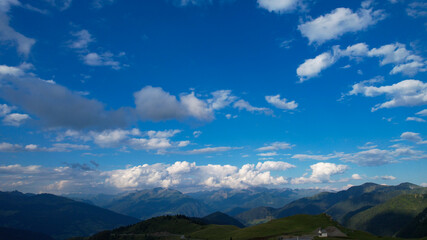 Obraz premium Amazing sky over the Austrian Alps - perfect for sky replacement - nature photography