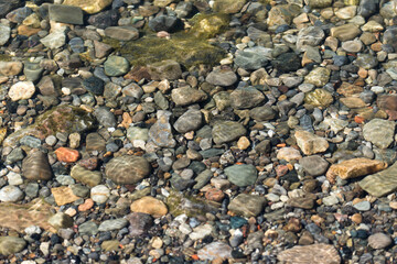 pebbles on the beach