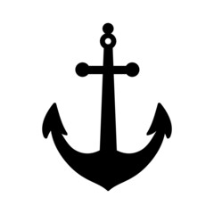 anchor on white background