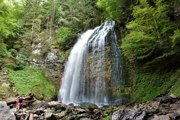 Fototapeta premium cascade du cirque de saint même