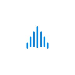 rocket logo design icon template vector